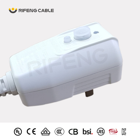 第?代2插（2P）不可拆線漏電保護插頭